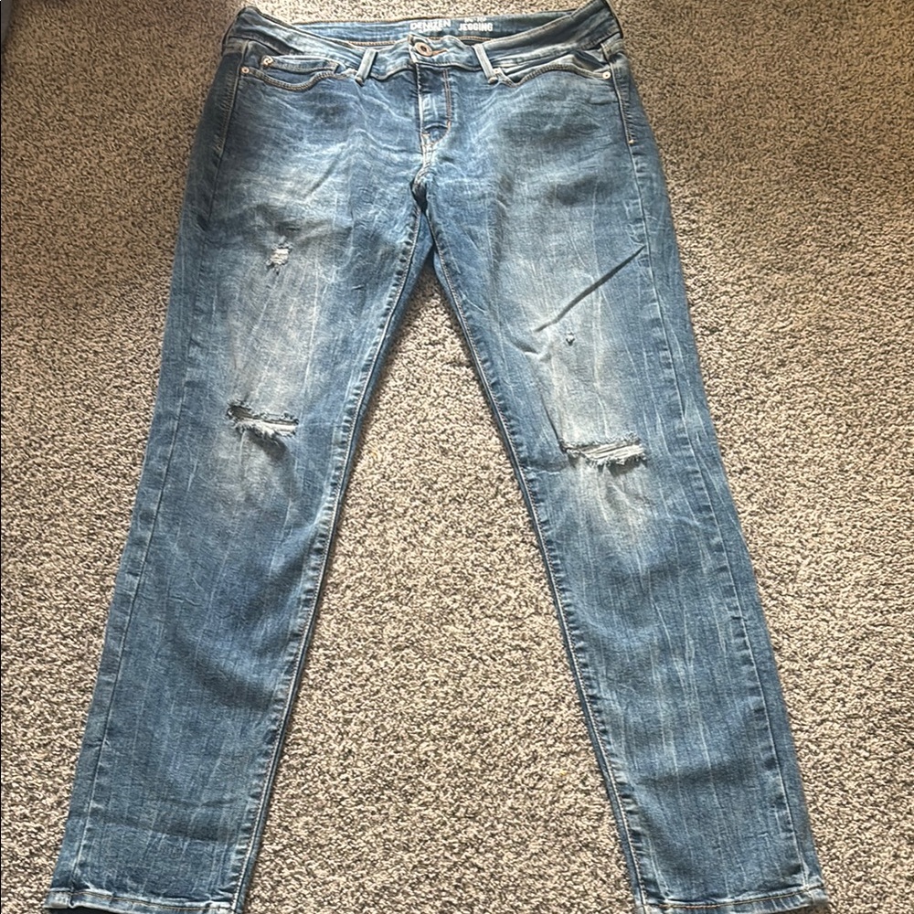 Denizen from Levi's Slim Fit Distressed Blue Jeans